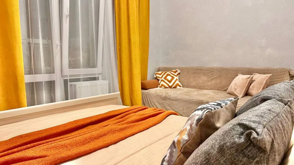 Просторная и уютная квартира с шикарным видом из окна!