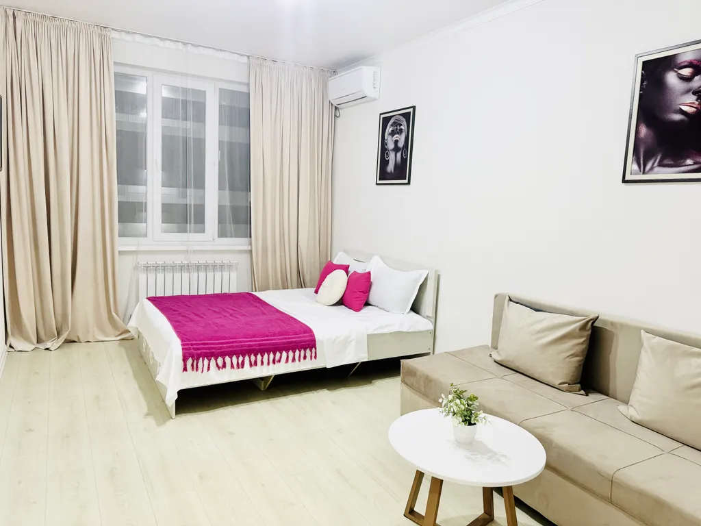 Квартира находится в центре в жилом комплексе атлант — аренда посуточно в Алматы