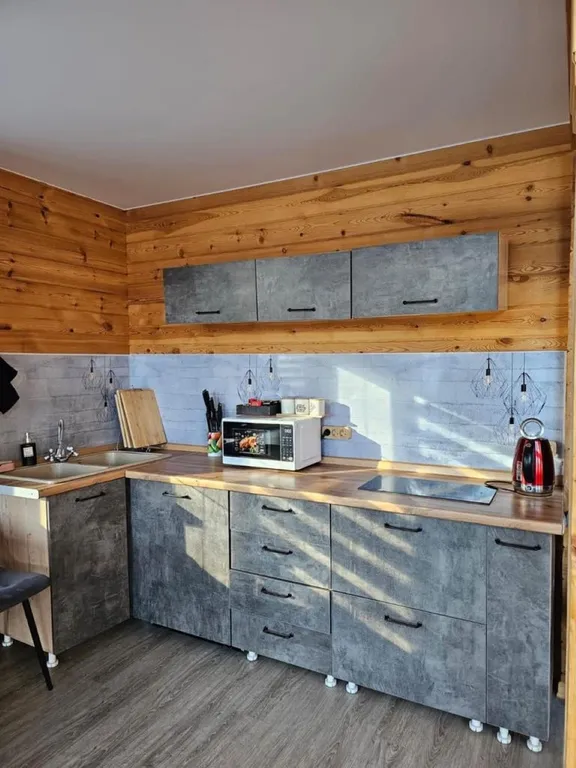 Коттедж Загородный дом "Тотем Камчатка" с термальным бассейном, баней и чаном — Термальный