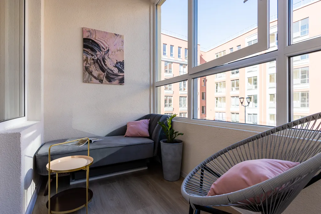 Квартира Квартира Уютная студия в уединённом и тихом районе в Шушарах — Шушары