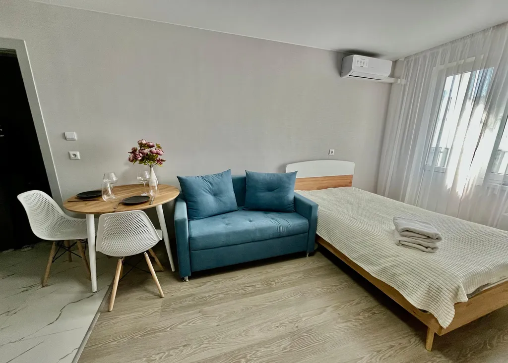 Квартира Квартира Стильная уютная студия в районе Высокого берега в Анапе — Анапа