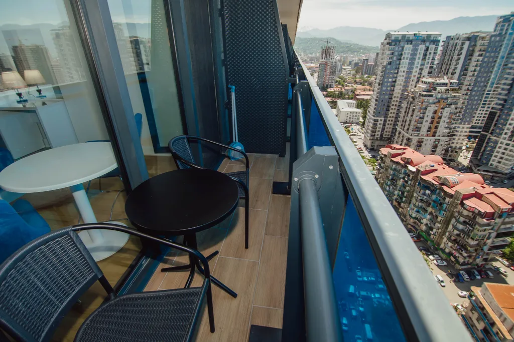 Студия с видом на море