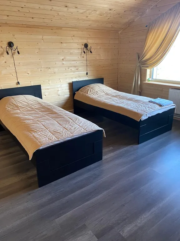 Новый дом из бревна