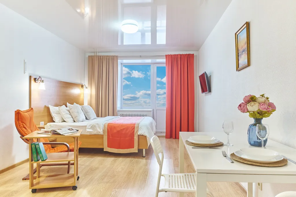 Квартира Уютная студия у НИИ Кардиологии и Дворца Спорта — аренда посуточно в Томск