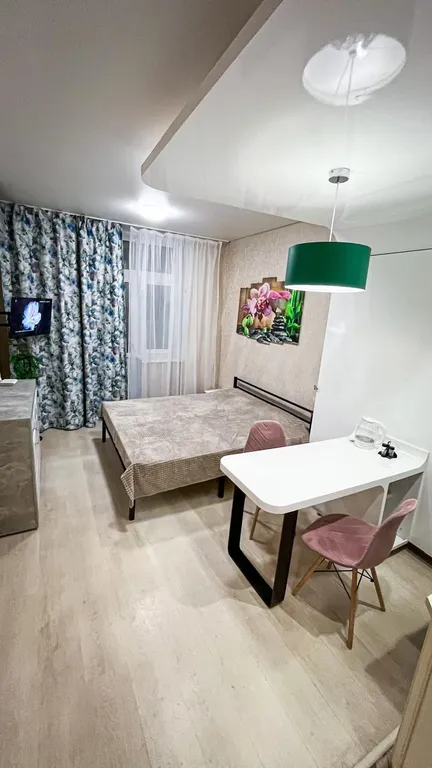 Квартира Квартира Интересная уютная студия вблизи Парка Галицкого в ЖК Панорама. — Краснодар