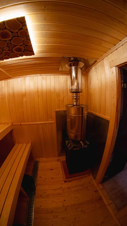 Уютный дом в лесу с панорамой и СПА комплексом