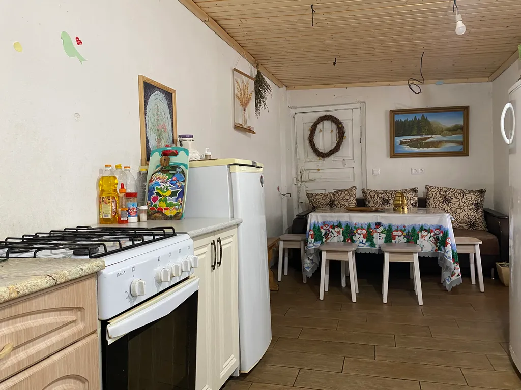 Дом с печкой, баней и речкой