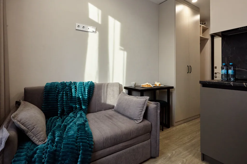 Квартира Апартаменты в ЖК Резидент с балконом — Адлер