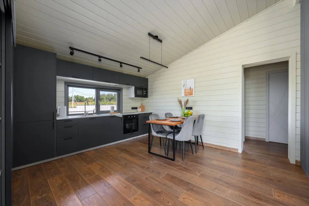 Дом с видом на красивые закаты