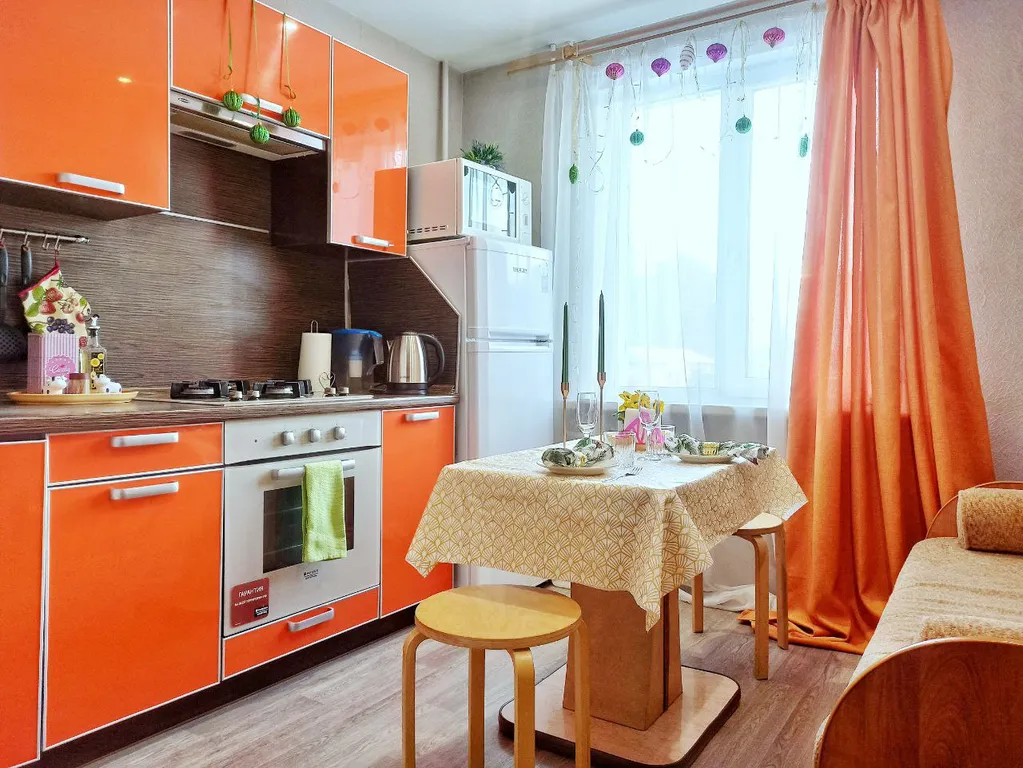 1-к квартира до 6 гостей около рынка Новый