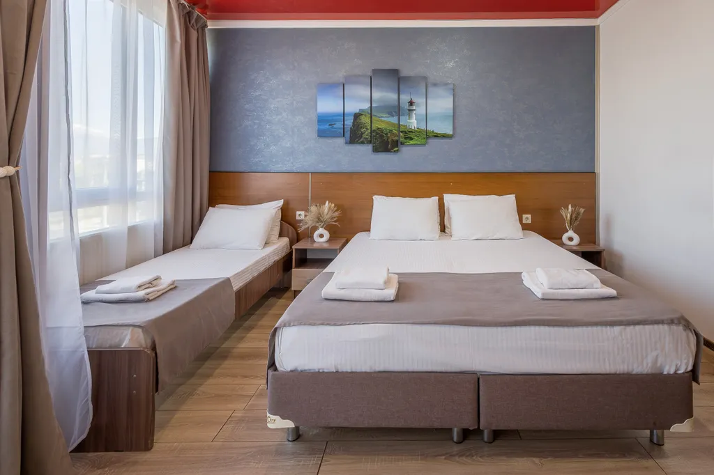 Квартира Квартира Шикарный номер с собственной террасой — Сириус