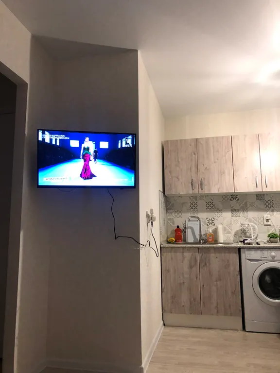 Уютная новая студия с видом на реку Каму