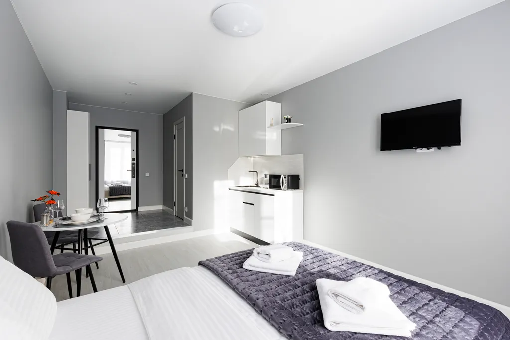 Квартира Квартира Дизайнерская студия на западе города — Москва