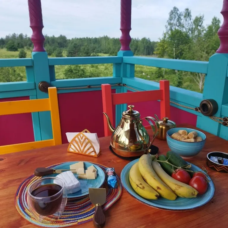 Уникальный арендный объект Кибитка на холме