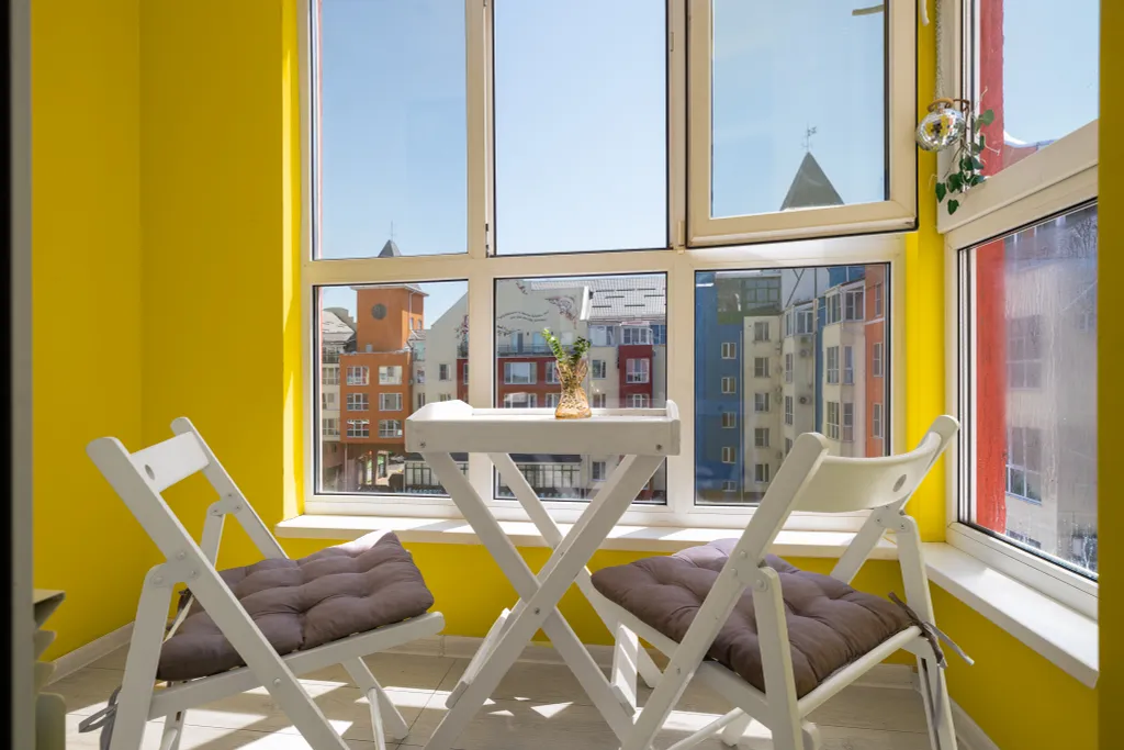 Квартира Квартира Fresh Orange в центре Немецкой деревни у озера, дистанционное заселение — Краснодар