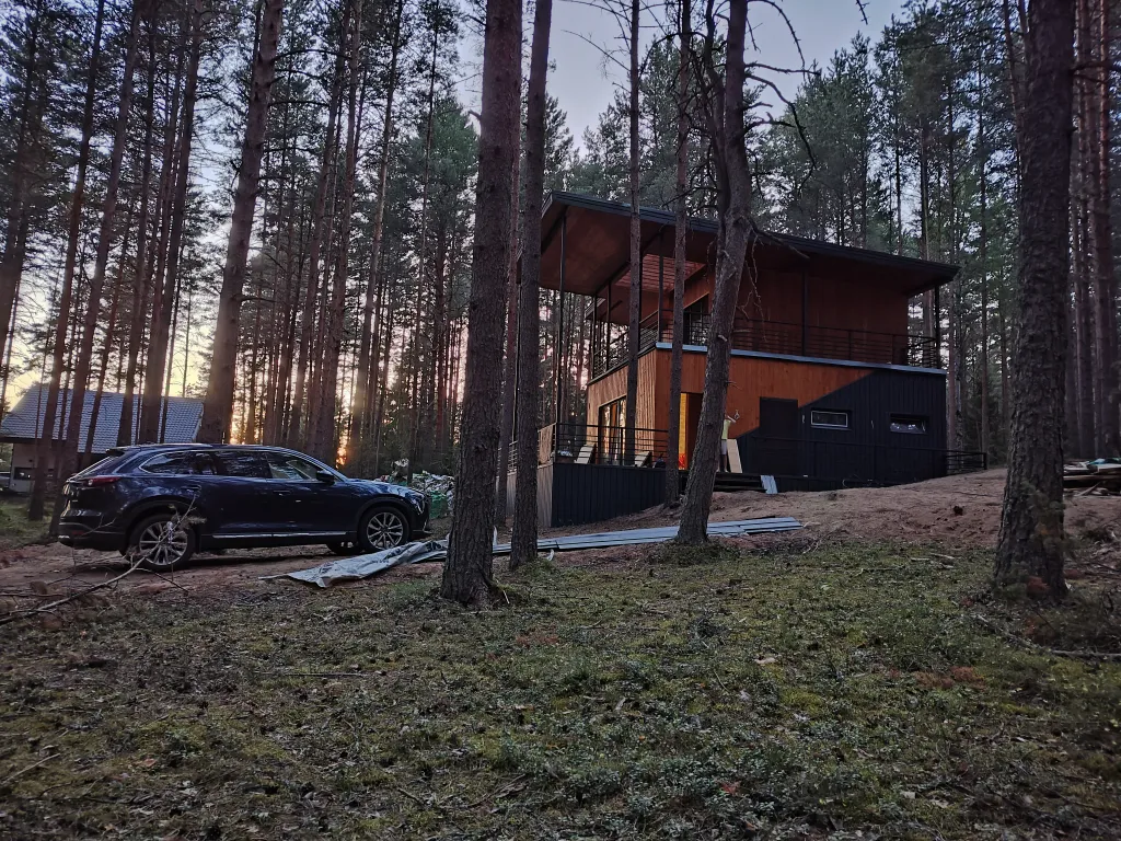 Коттедж Уютный большой дизайнерский дом в лесу Селигера на берегу озера Волго — Турбаза Чайка