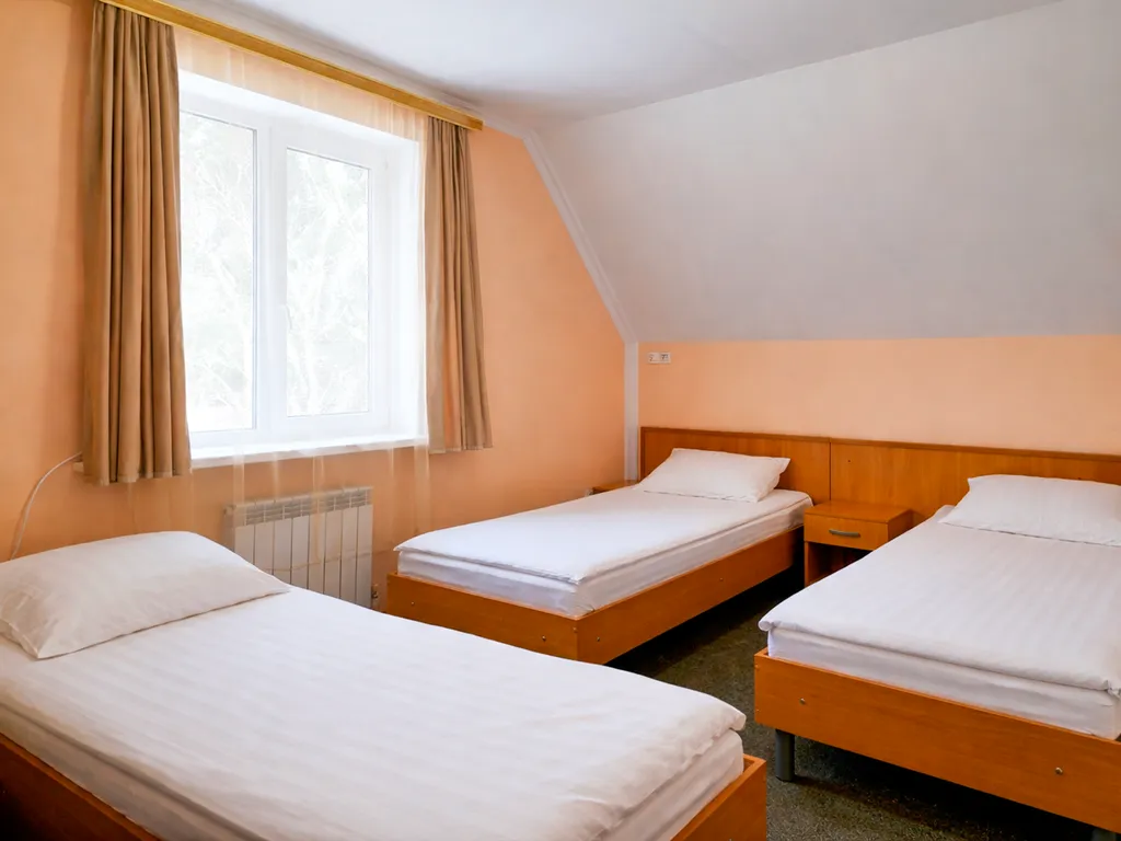 Квартира Стандарт с видом на горы (три раздельные кровати) — аренда посуточно в Домбай