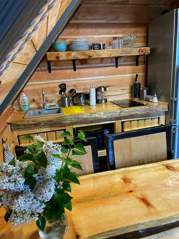 Дом A-frame - формат студии