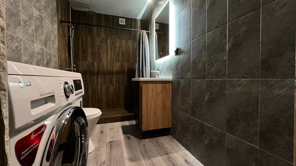 Уютный барнхаус с видом на гору