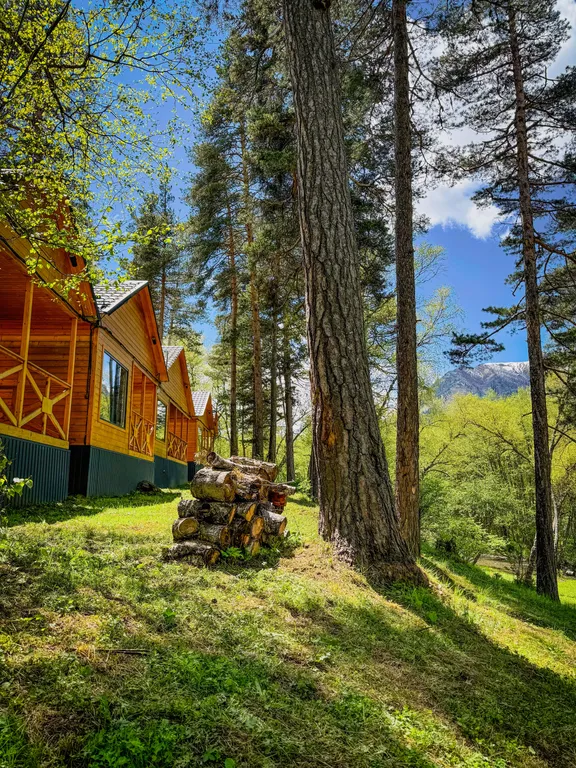 Коттедж 1-комнатный Дом — Архыз