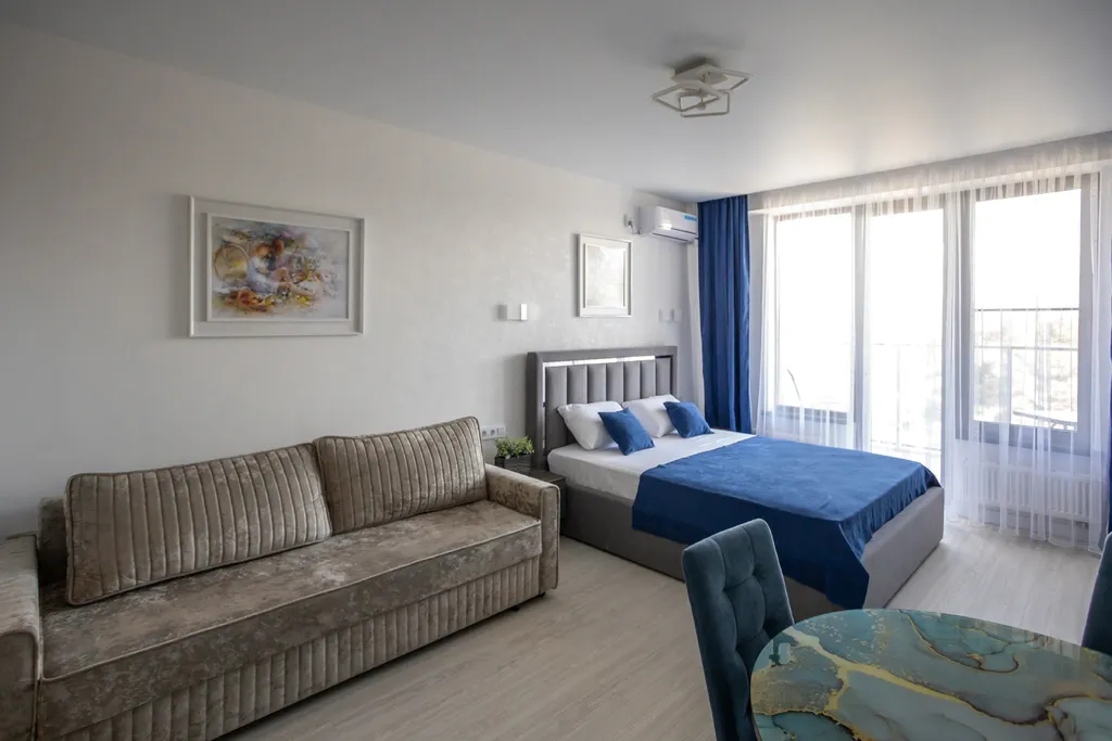 Квартира Уютные апартаменты с бассейном — Анапа