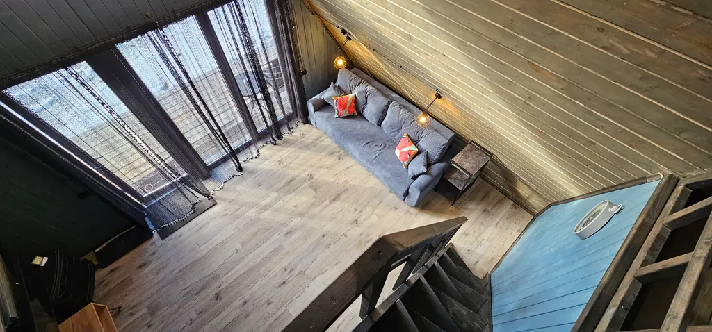 Дом А-Фрейм с террасой №5