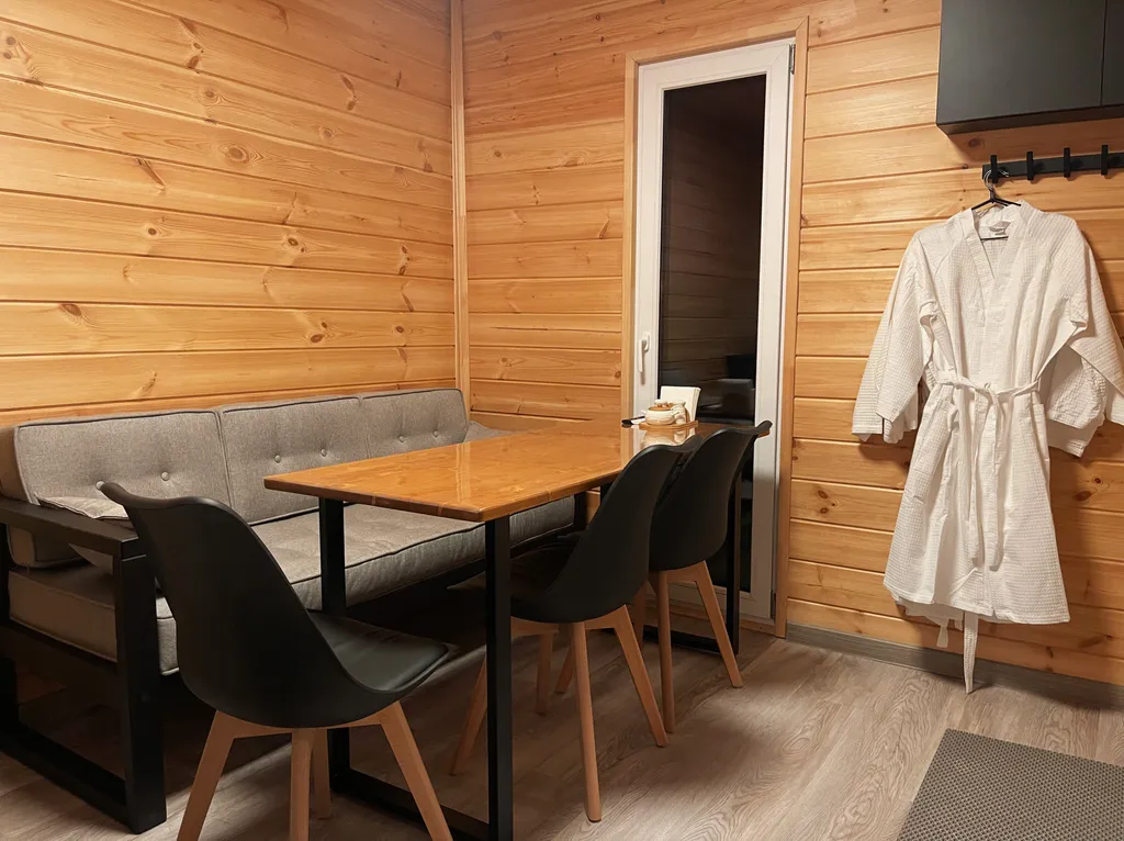 Просторный барнхаус с баней