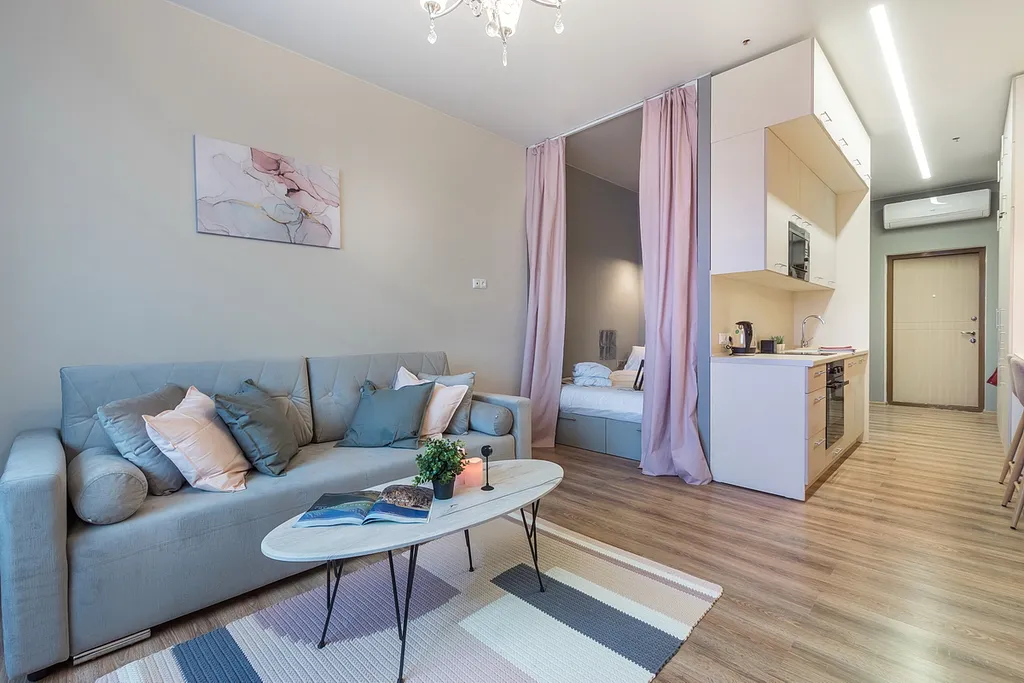 Квартира Квартира Апартамент Делюкс Sky INN Rose 7 минут м. Немчиновка — Новоивановское
