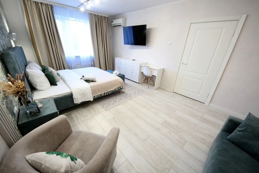 NiceAparts Уютная квартира с кондиционером в новом безопасном районе