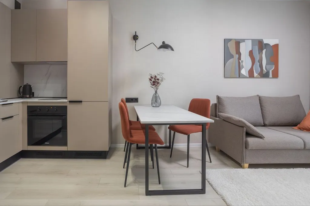 Стильная квартира с отдельной спальней