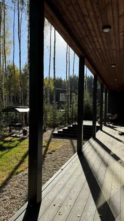 Коттедж Панорамный дом в окружении леса с сауной и чаном — Семеновское