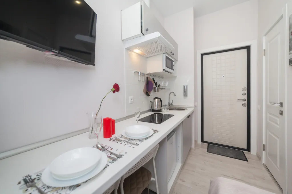 Квартира Квартира Уютная и стильная студия — Москва