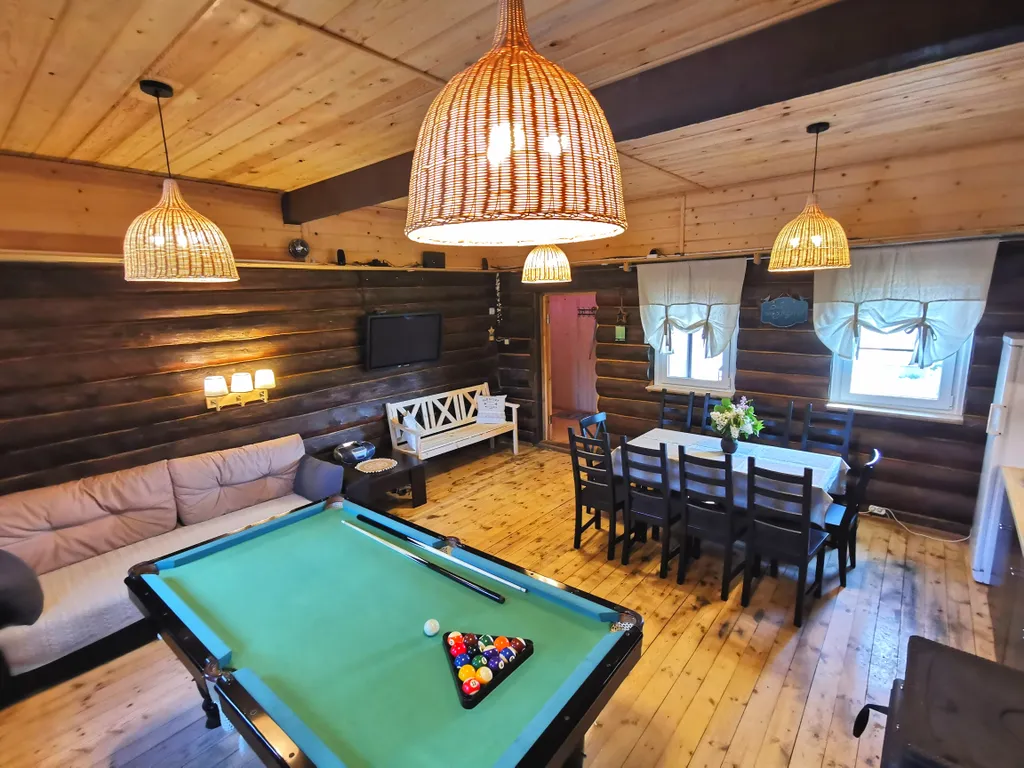 Загородный дом с баней