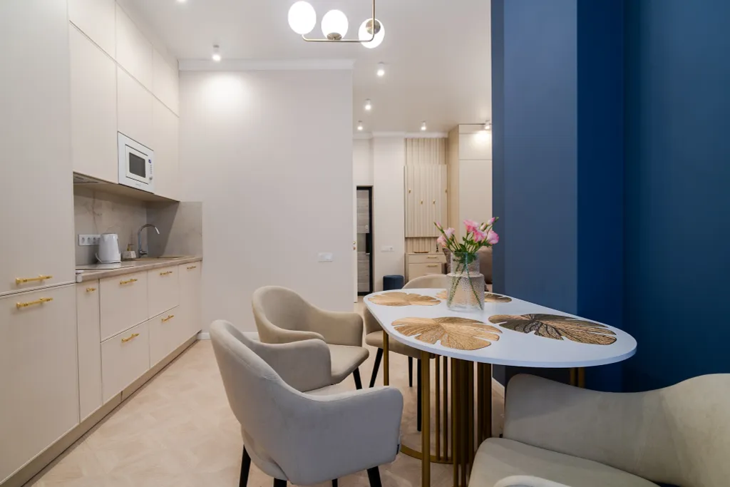 Золотой Лист Монстеры - премиум апартаменты