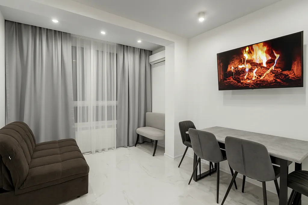 Квартира Квартира рядом с ТРЦ Меганом — Мирное