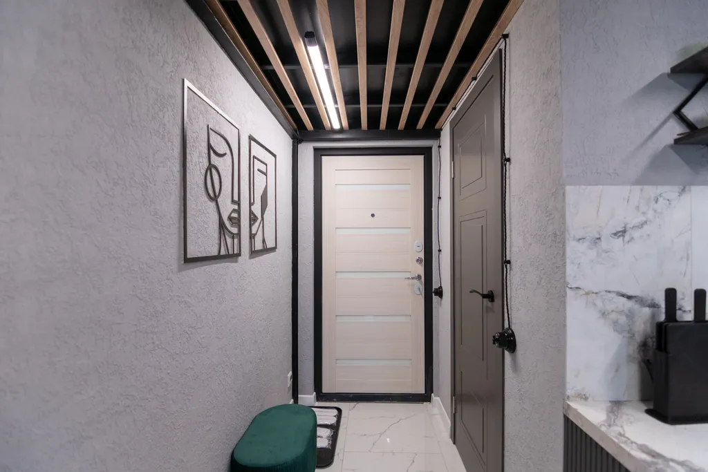 Двухуровневая студия с стильным современным ремонтом