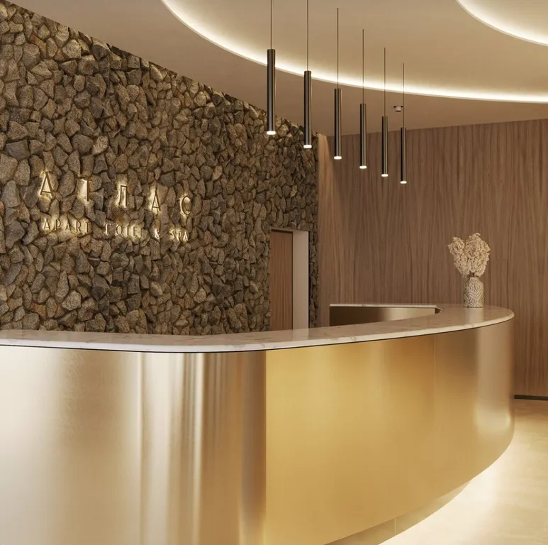 Двухкомнатные апартаменты в апарт-комплексе Атлас с видом на море