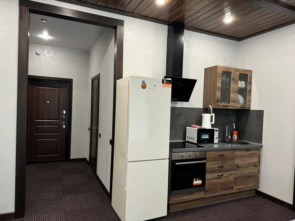 Большая студия с видом на лес