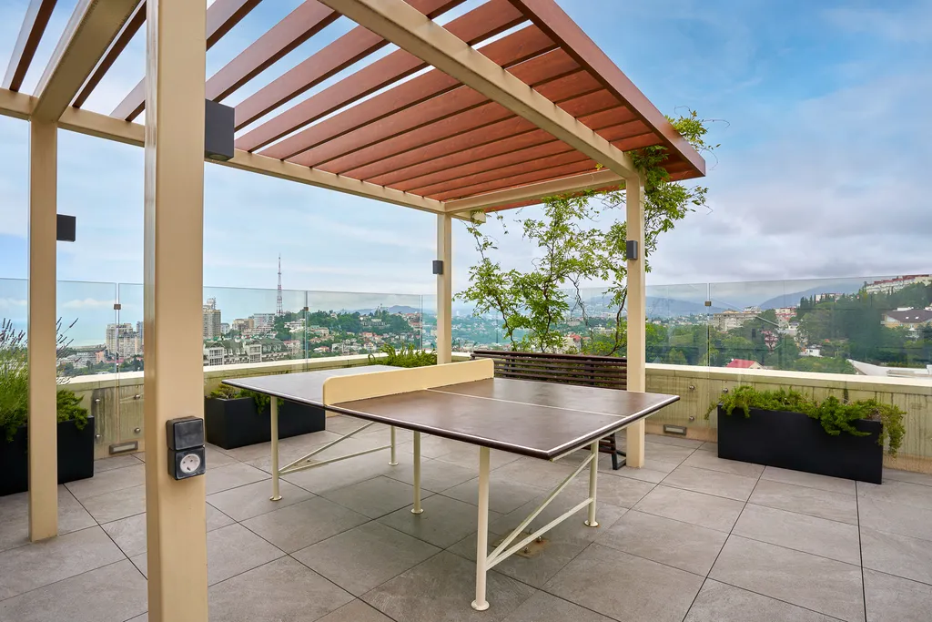 Метрополь ЛаМар (3-х комн люкс) апартаменты с балконом и бассейном на