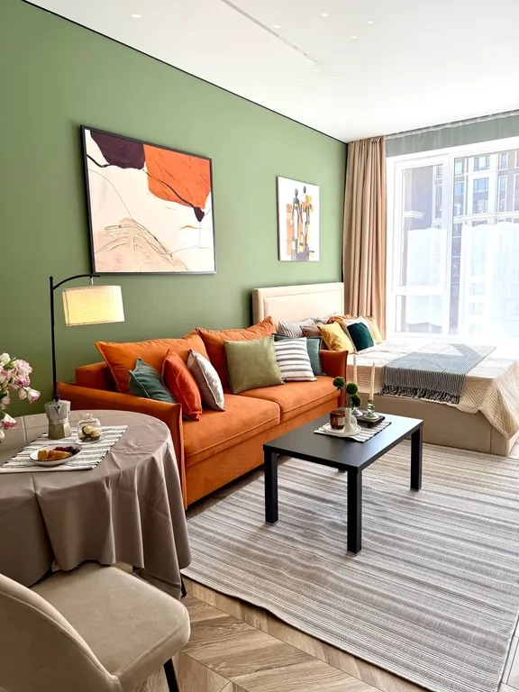 Стильная Smart квартира в новом ЖК — аренда посуточно в Алматы