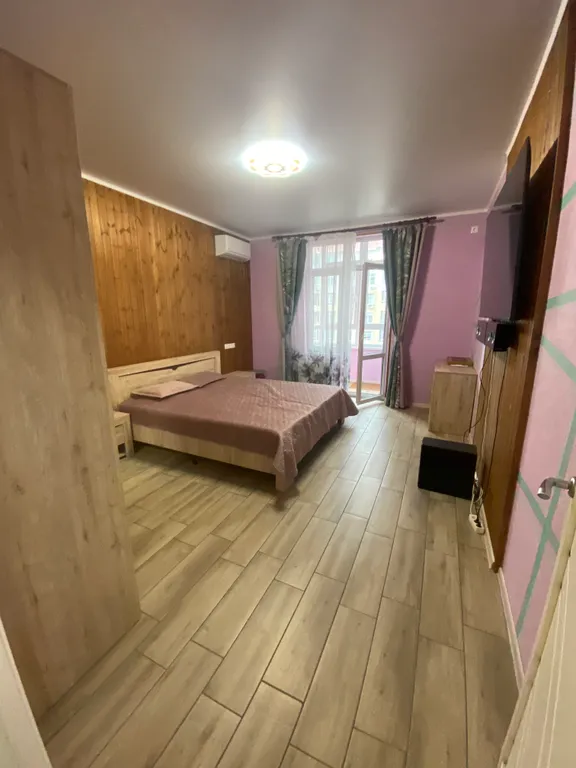 Квартира Квартира Отличная двушка с боковым видом на море — Геленджик