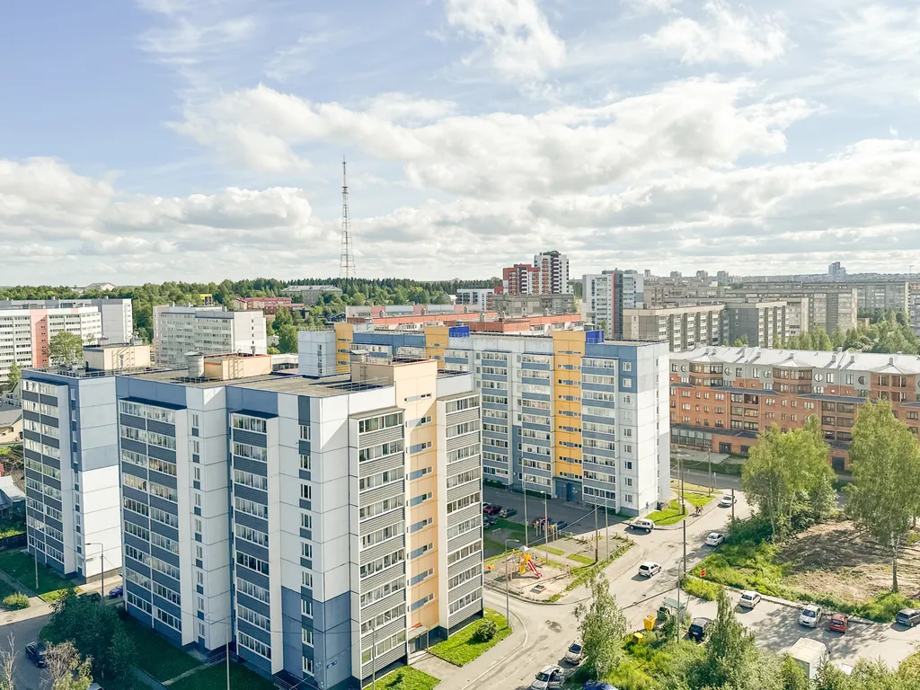 Светлая квартира в ЖК Армас с шикарным видом на город