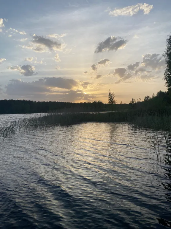 Дом на береговой линии озера селигер