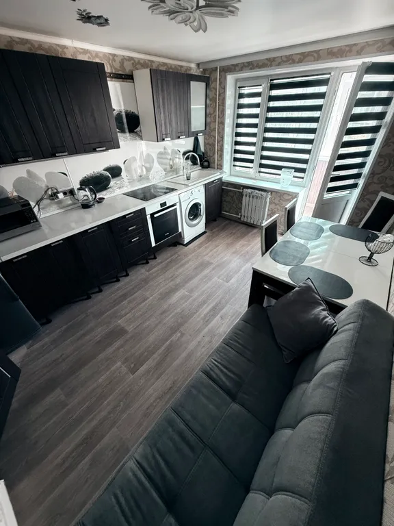 Уютная квартира с большой кухней-гостиной