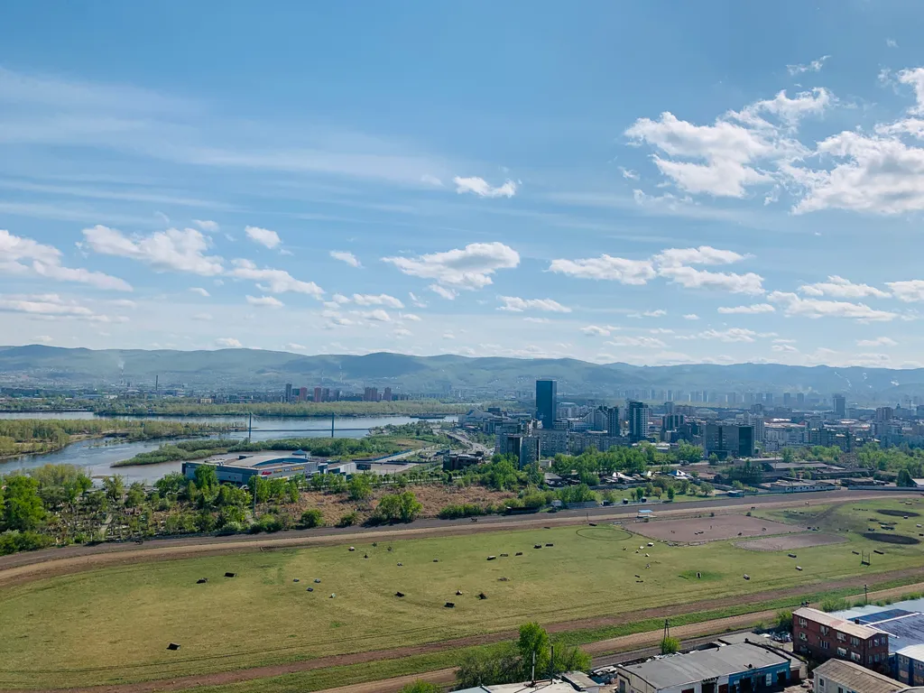 Квартира Квартира с видом на город и Енисей — Красноярск