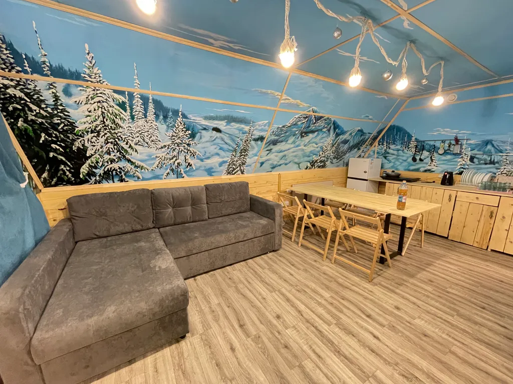 Коттедж Уютный дом с видом на горы — Шерегеш