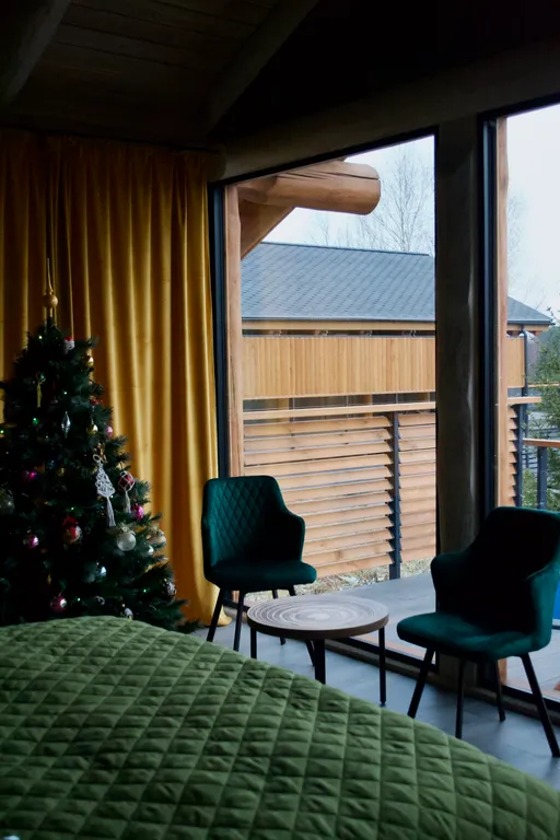 Премиум Шале с панорамным душем, стабильным интернетом, скидки до 60%