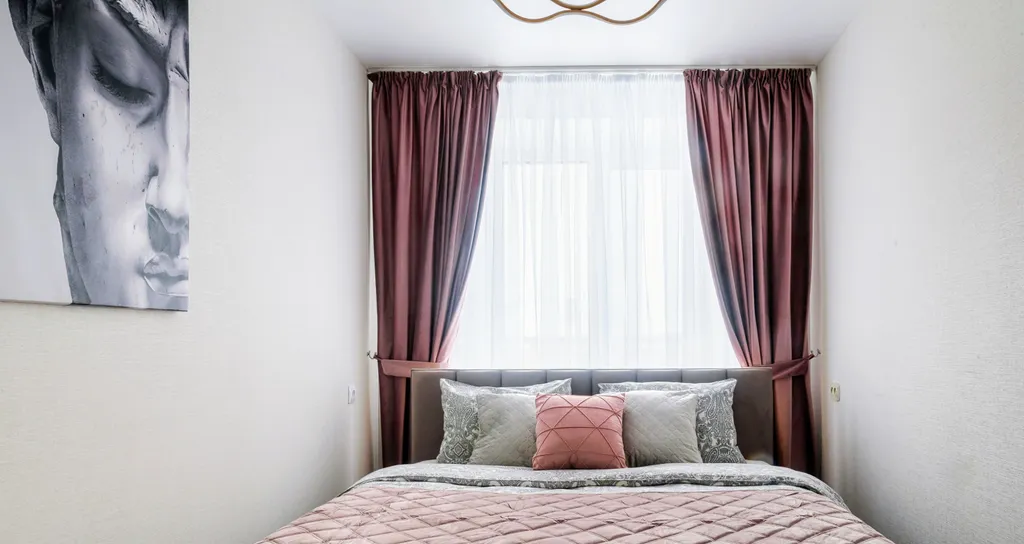 Атмосферная двухкомнатная квартира