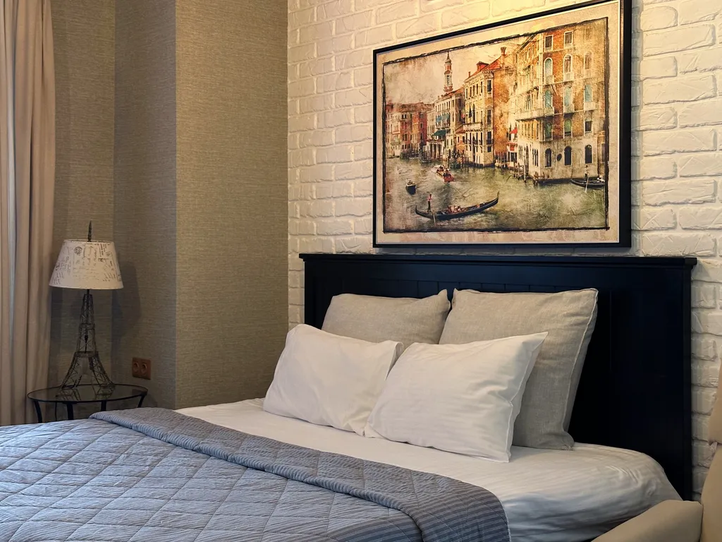 Студия Европа с террасой и кухней