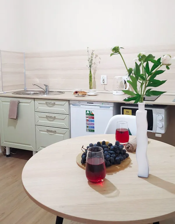 Очeнь свeтлaя и уютнaя студия